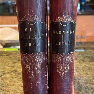 Vintage Charles Dickens vol. 1 & 2. Books